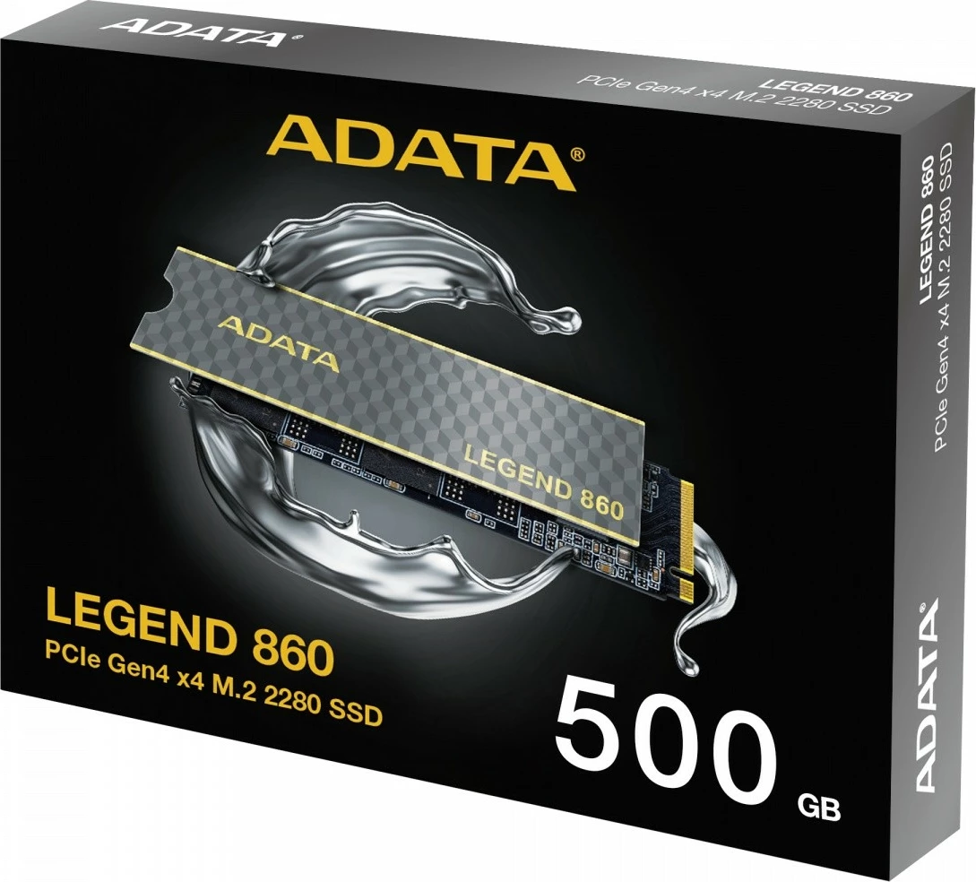 SSD, 500 GB, M.2 2280, PCIe 4.0 Adata LEGEND 860