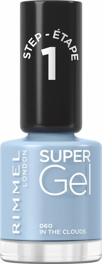Lak za nohte Super Gel 060 In The Clouds, Rimmel, 12 ml