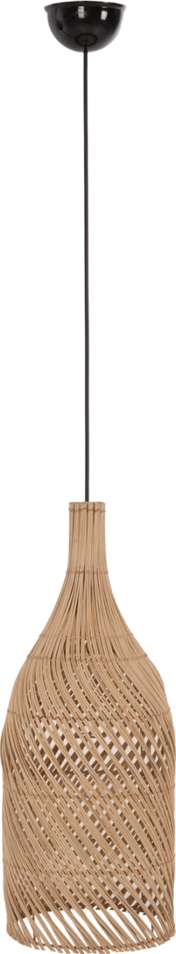 Stropna viseča svetilka FH7884 naravni ratan v naravni barvi Φ28x163.5Hcm
