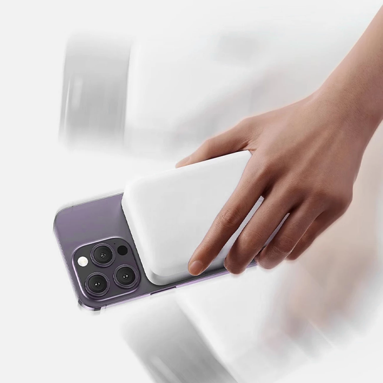 Prenosna baterija Dudao K26, 10000mAh, 20W, USB-A/USB-C/MagSafe, bela