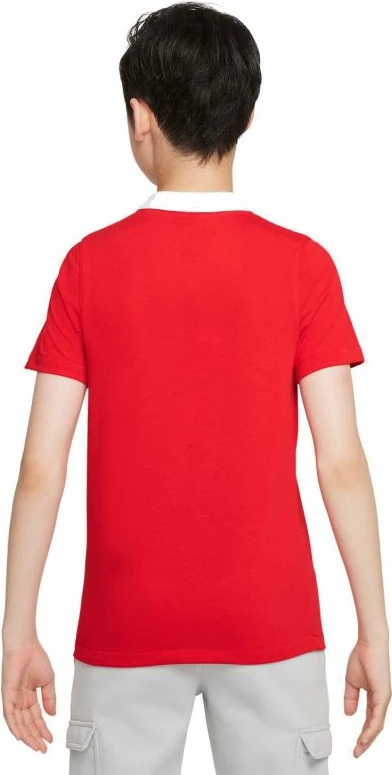 Polo majica za otroke Nike, rdeča