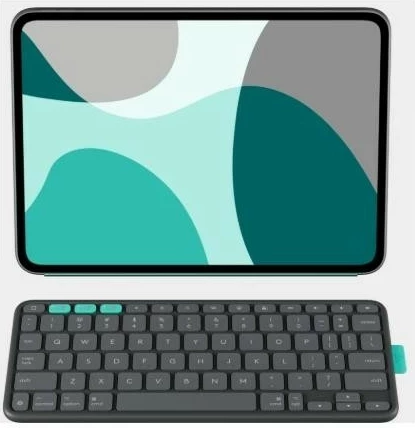 Ovitek s tipkovnico Logitech Flip Folio za iPad Pro in Air 11", grafit