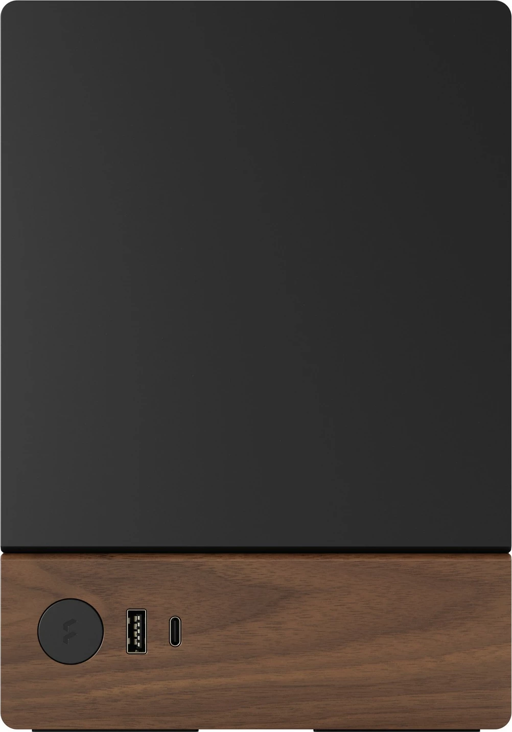 Računalniško ohišje Terra, Fractal Design, Mini-ITX, aluminij, oreh, grafit