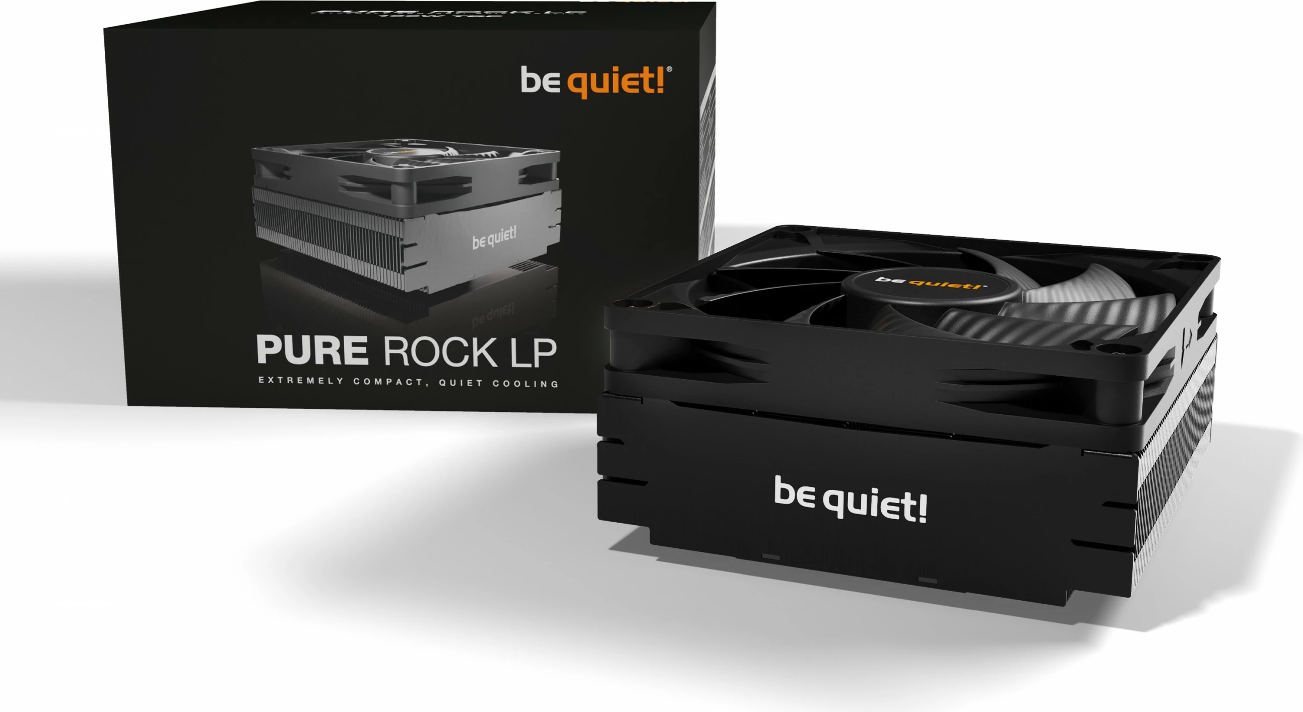 Zračno hlajenje Pure Rock LP, be quiet!, 9,2 cm, 2500 RPM, črn