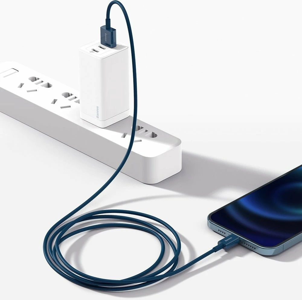 Kabel za polnjenje USB v Lightning, Baseus Superior CALYS-A03, 1 m, moder
