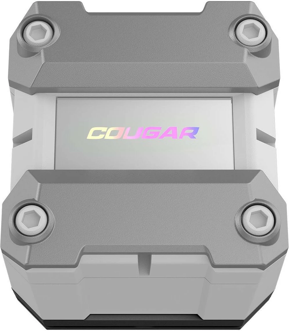 Hladilnik z vodo za CPU Cougar Poseidon Ultra 240, ARGB, bel