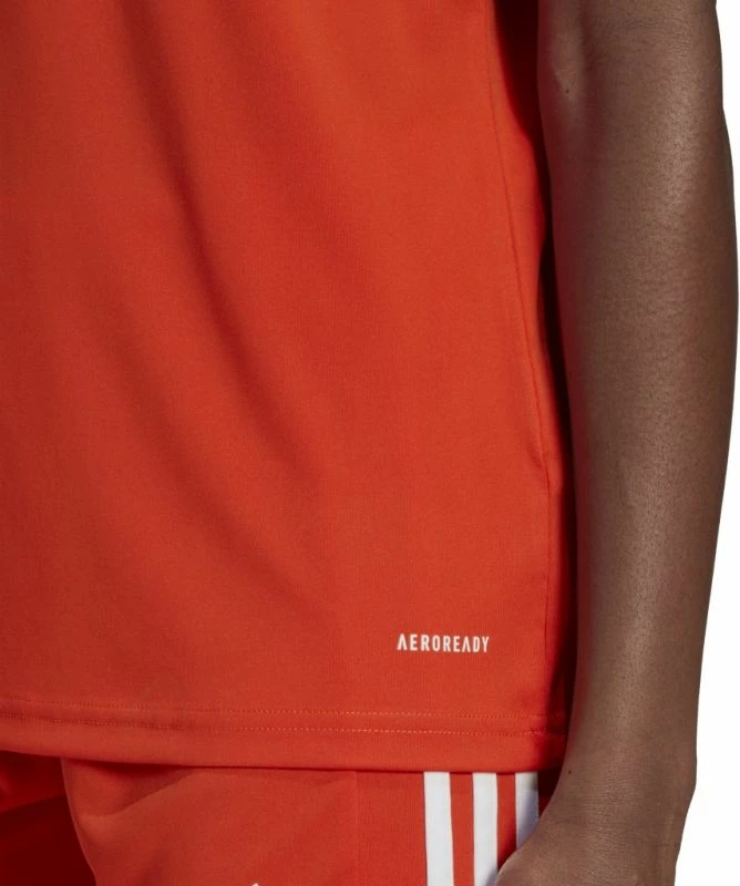 Športna majica adidas za ženske, oranžna