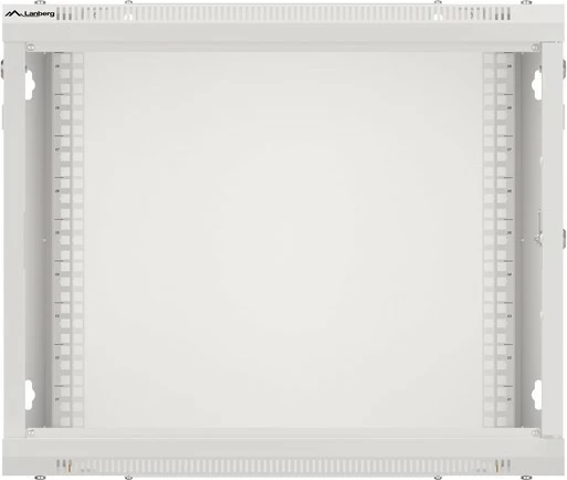 Stenski omrežni kabinet 9U, 600x450 mm, siv - Lanberg WF01-6409-00S