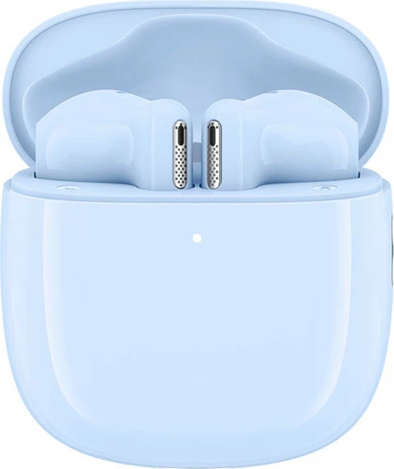 Slušalke TWS, Bluetooth 5.3, ANC, 6,5 h/30 h, USB‑C, Baseus Bowie WX5, modre