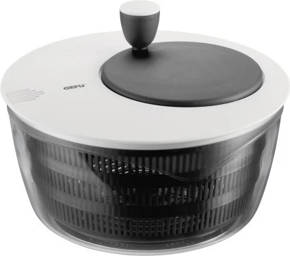 Sušilnik solate GEFU Rotare, črn in bel