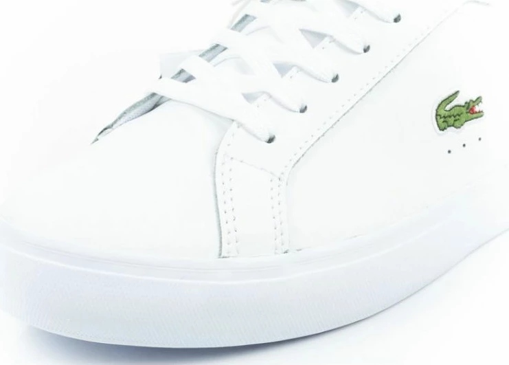 Klasika s stilom Lacoste Powertcourt, bele moške čevlje
