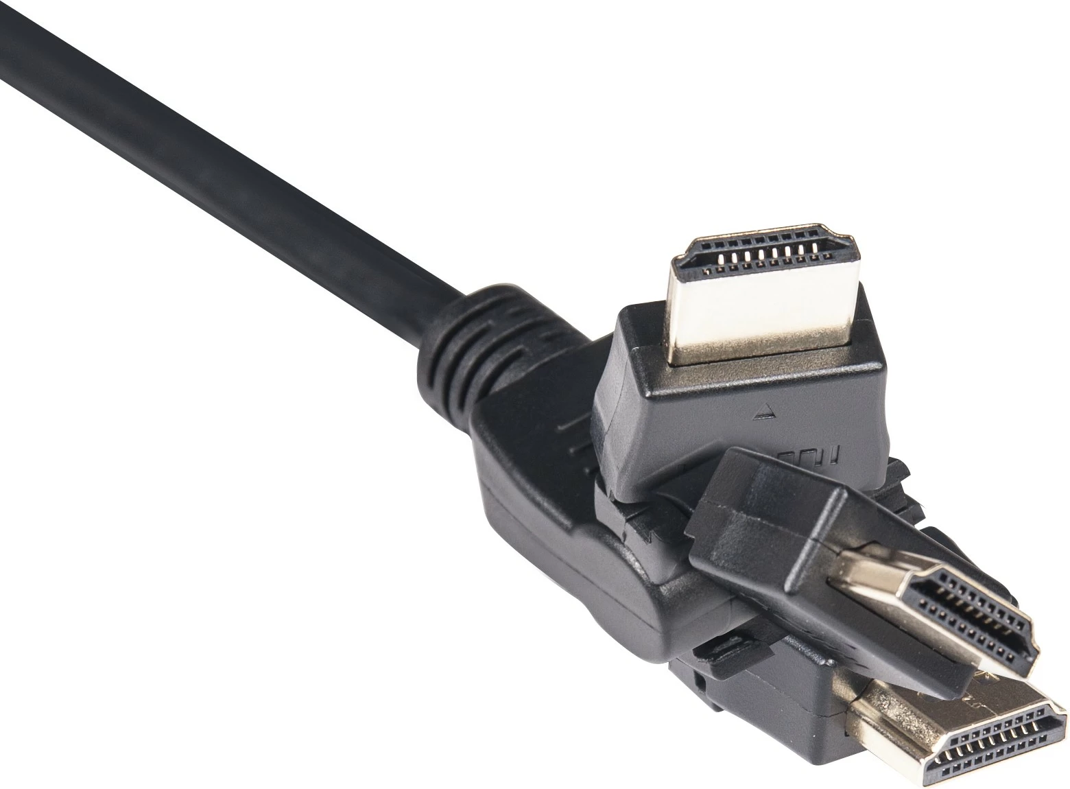 HDMI kabel Club3D 2.0, 2 m, vrtljiv, črn