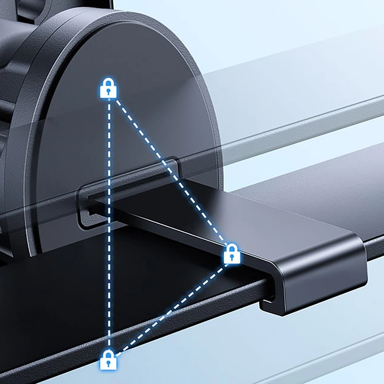 Nosilec za telefon za avto Joyroom JR-OK6, za zračnik, črn