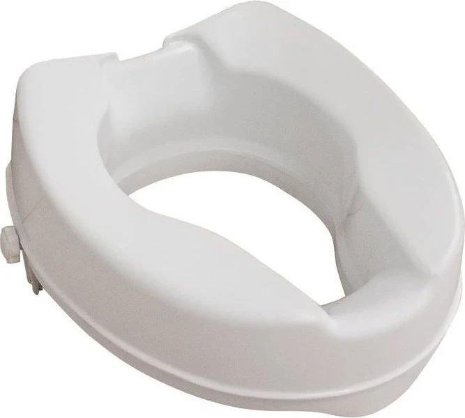 Povečalo sedeža za stranišče Mobilex, belo