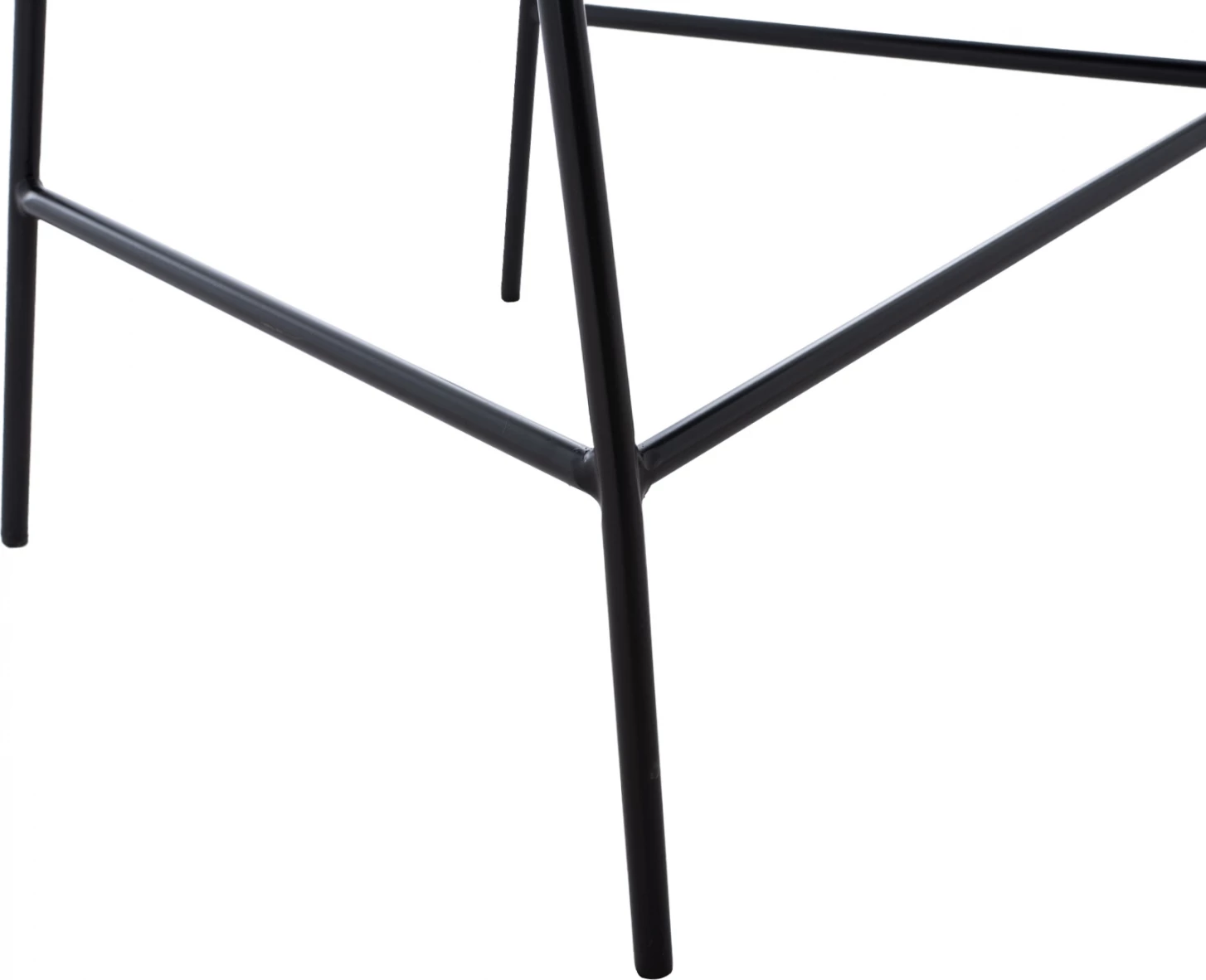 Srednje visok stol HM8734.01 sivo žamet s črnim okvirjem 60x55x100Y cm, set 2 kosov