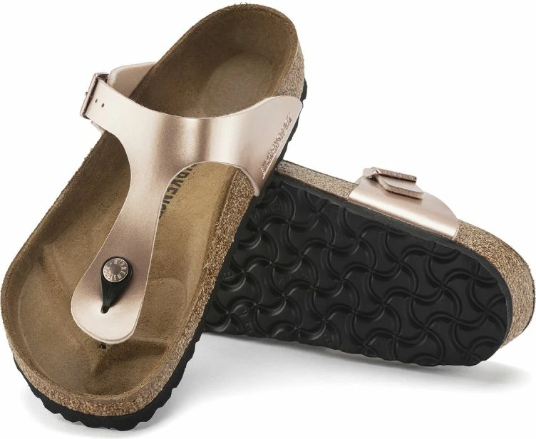 Sandali Birkenstock Gizeh, zlate, ženski
