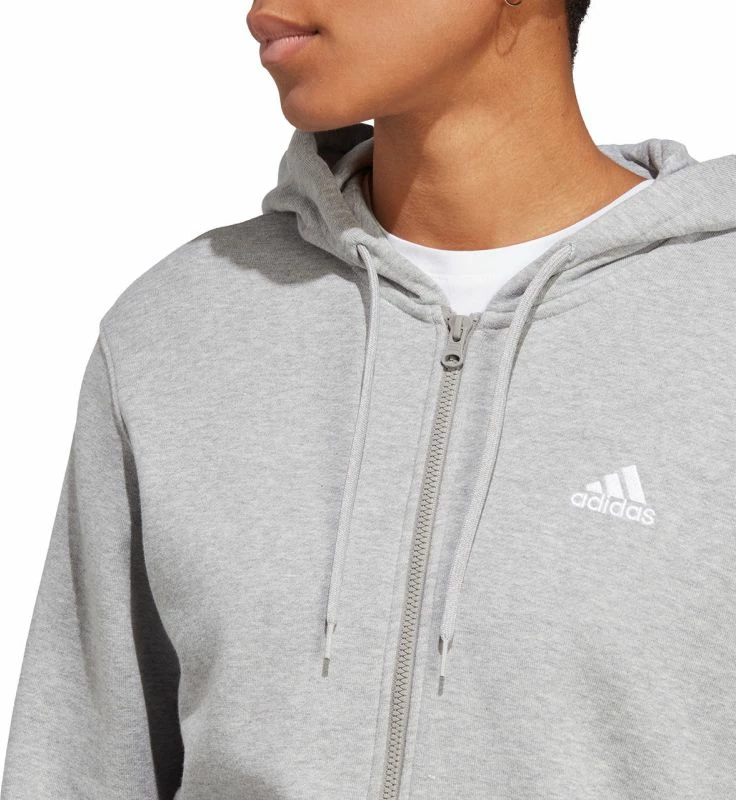 Duks Essentials Linear Full-Zip, adidas, siv