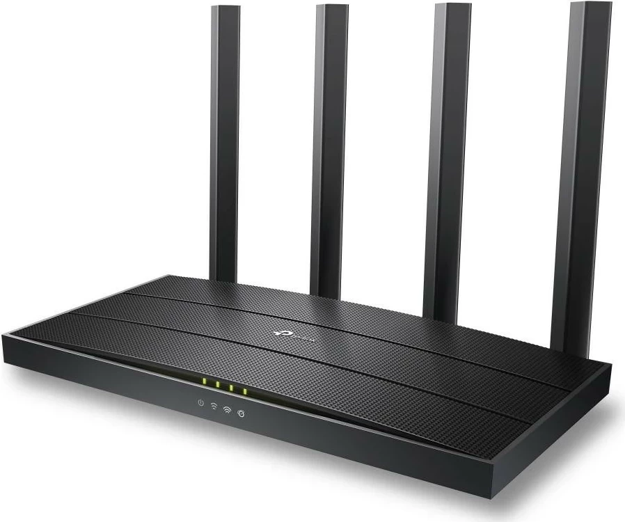 Router Wi‑Fi 6 TP‑Link Archer AX17, 4 priključki LAN, črn