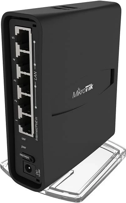 Router MikroTik hAP ac², 1167 Mbit/s, črn