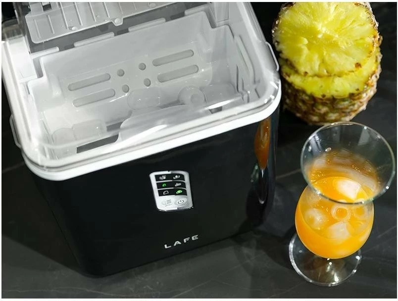 Elektronski aparat za led Lafe IceTwist Pro, 1,5 L, 12 kg/24 h, črn