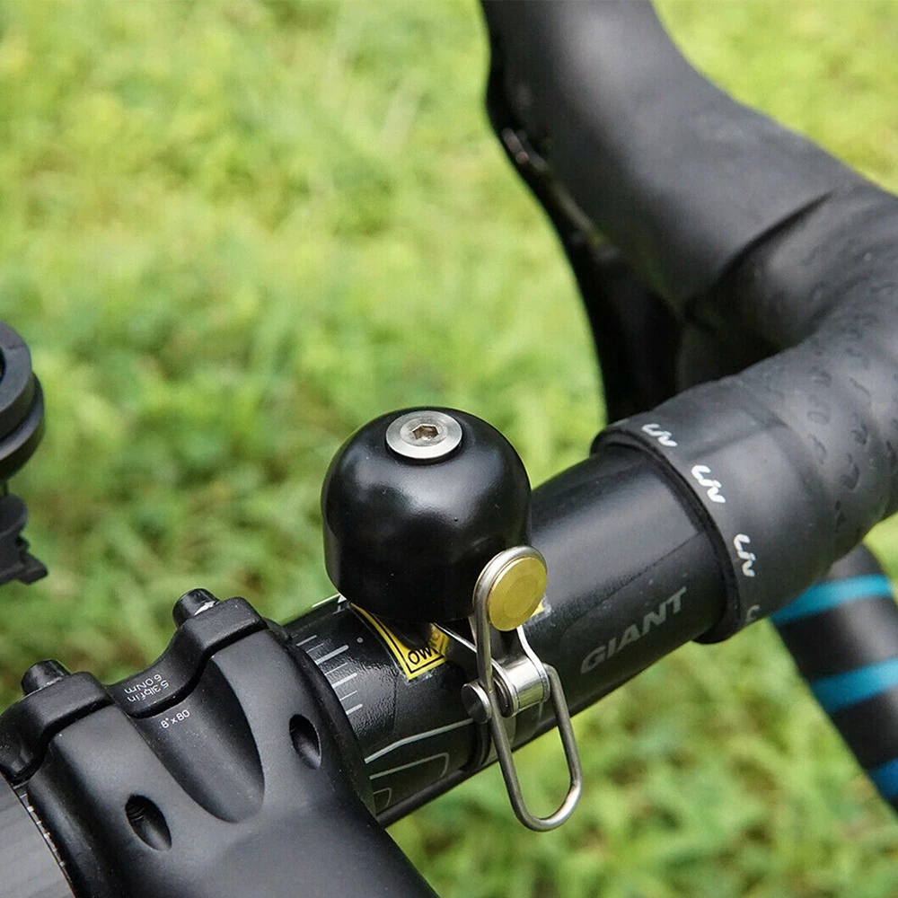 Zvonček za kolo Rockbros 15-1BBK retro, črn