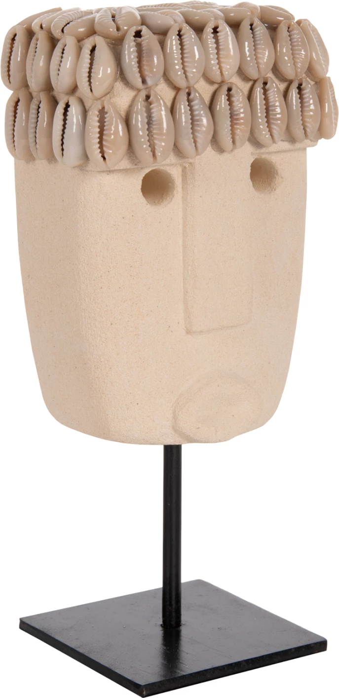 Namizna dekoracija obraz FH4313 iz kamna Paras na črnem kovinskem stojalu 9x6x19H cm