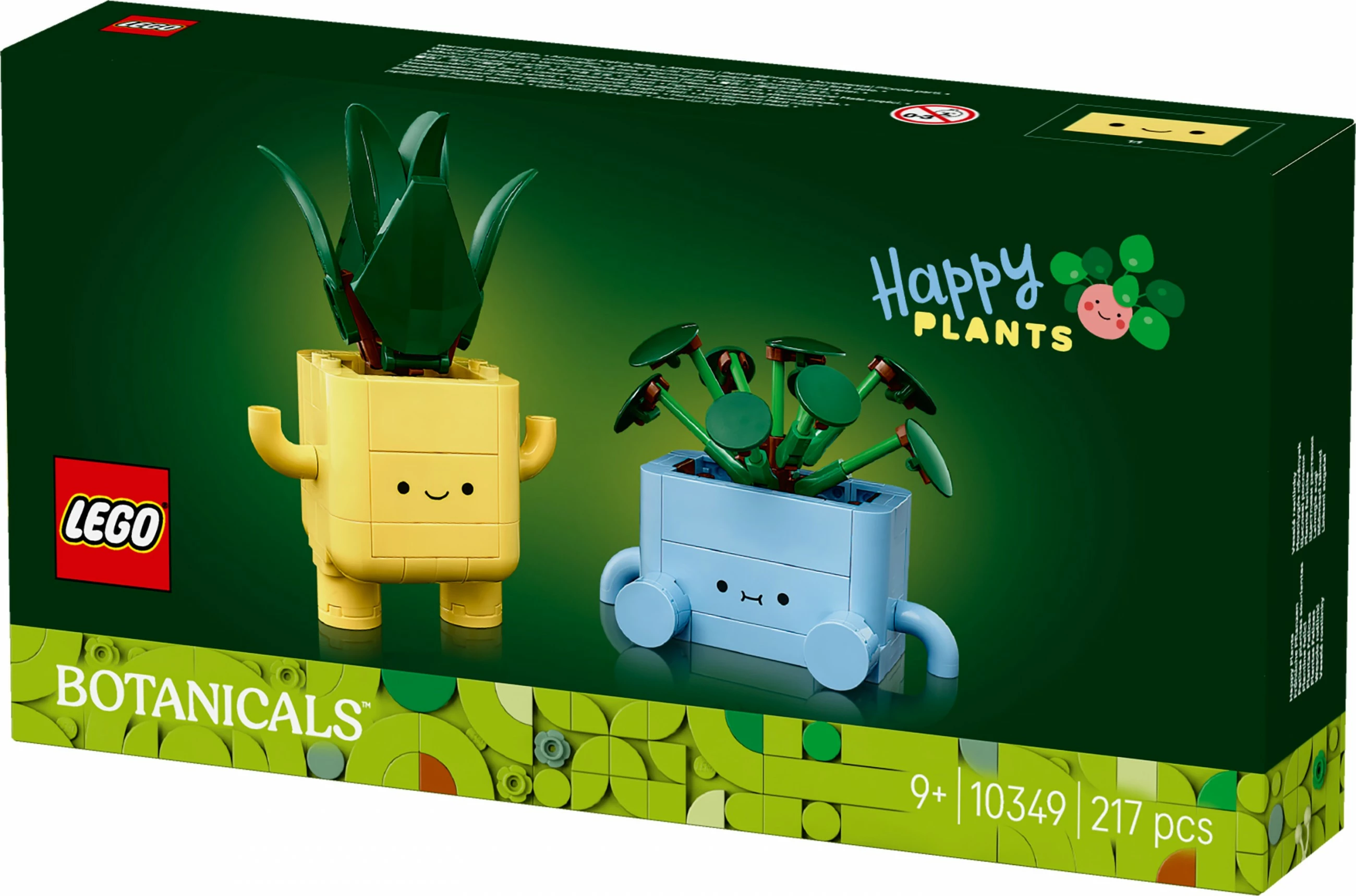 Komplet za sestavljanje dekorativnih rastlin LEGO Botanicals 10349, 217 kosov, večbarven