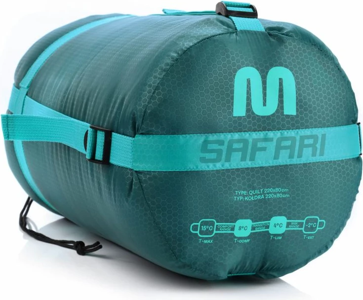 Spalna vreča Meteor unisex, zelena
