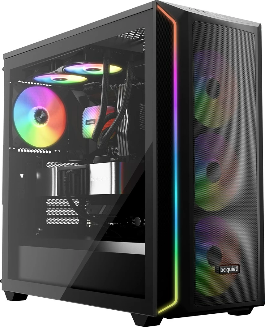 Ventilator za ohišje 140 mm LIGHT WINGS LX, črn BE QUIET!