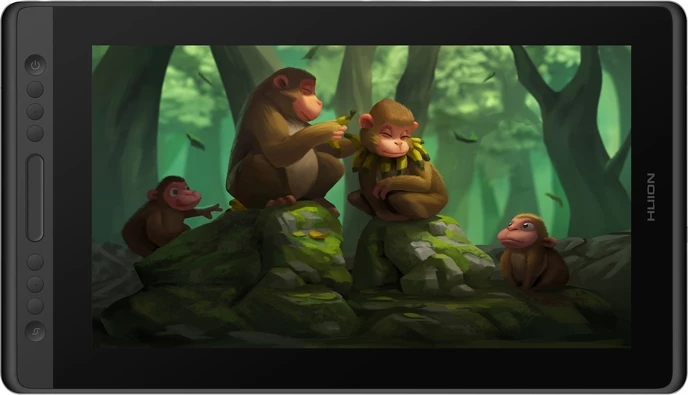 Grafična tablica Huion Kamvas Pro 16 GT156, 15,6", Full HD, srebrno-črna