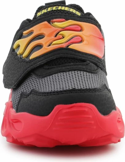Superge za otroke Skechers, črno-rdeče