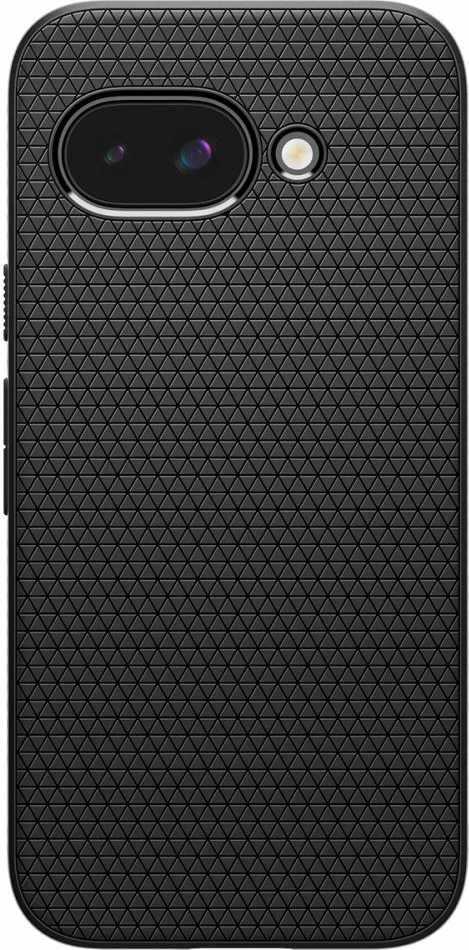 Ovitek za telefon Liquid Air Spigen za Google Pixel 9A, mat črn