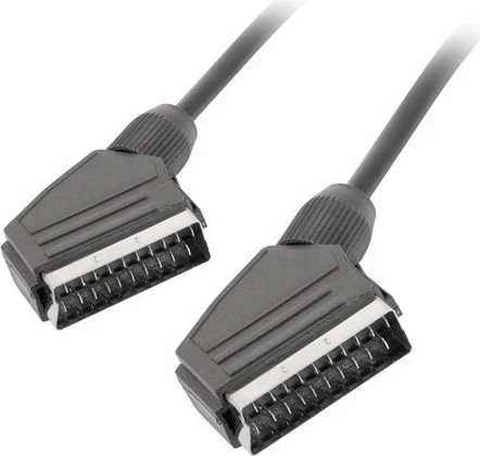 Lanberg kabel LAN euro-euro 1,8 m, črn