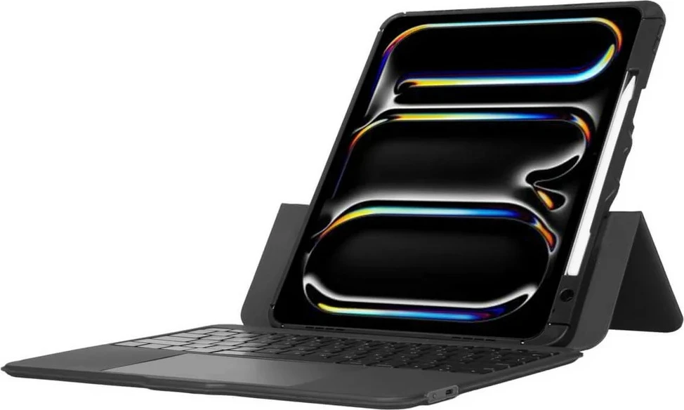 Ovitek s Bluetooth tipkovnico Targus VersaVu za iPad Pro 13-palčni (M4), španski, črn