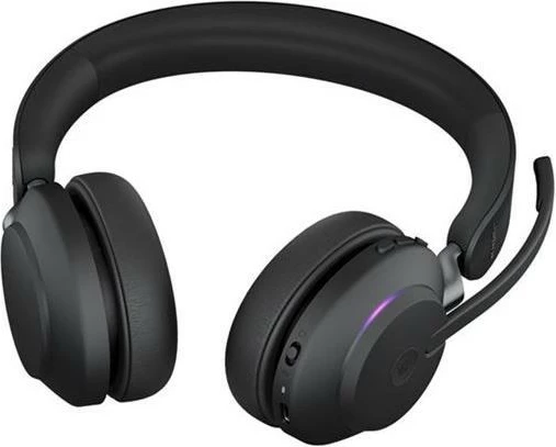 Slušalke stereo z mikrofonom, Bluetooth, USB-C, črne Jabra Evolve2 65