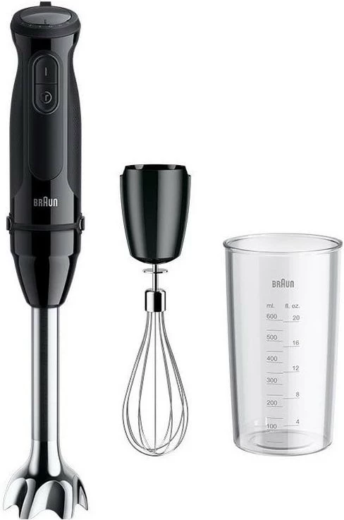 Močan palični mešalnik MultiQuick 5 MQ 50051M, 1000 W, črn - Braun