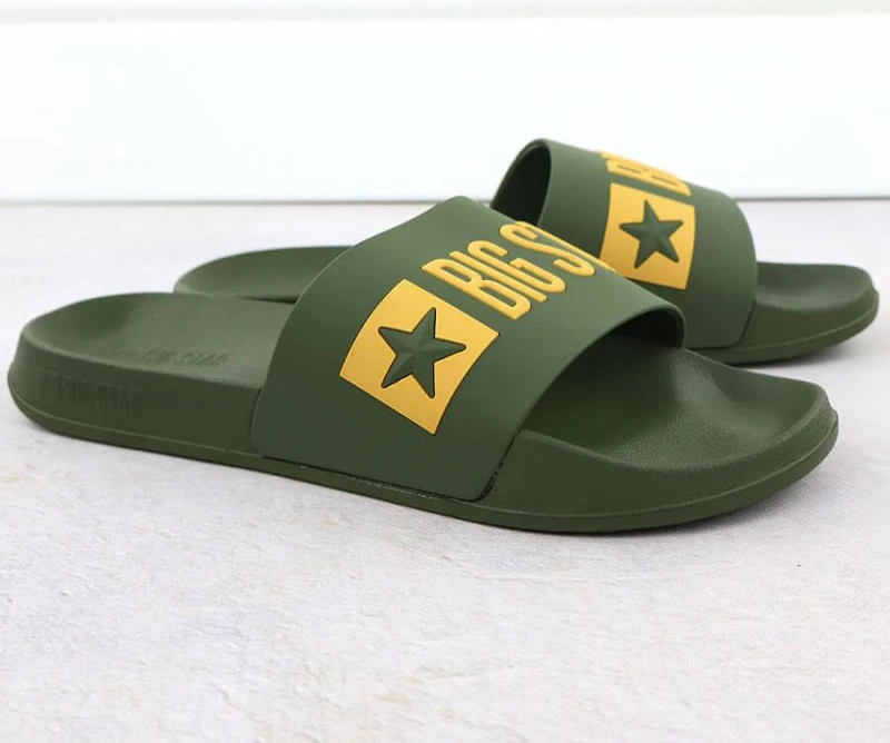 Papučke Big Star, moške, zelene