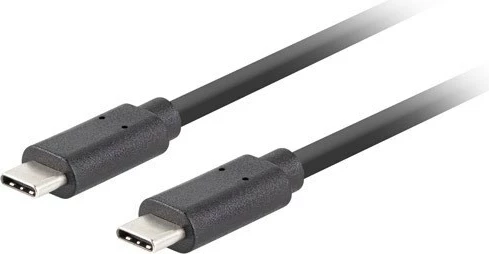 Kabel USB-C 3.2 GEN2 Lanberg M/M, 1 m, PD 100W