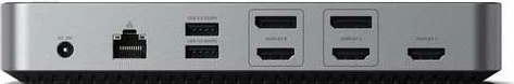 Postaja za priklop Triple 4K Display Satechi, Mac/Windows, siva