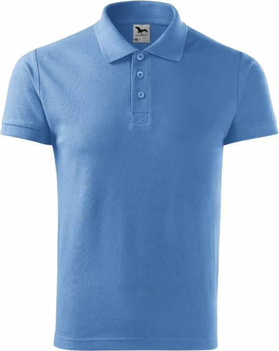 Polo majica Malfini za moške, modra