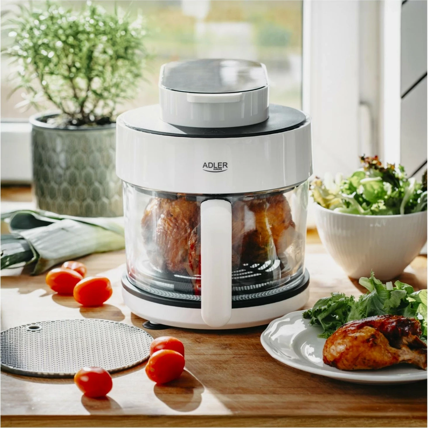 Friteza brez olja, Camry CR 6316, bela