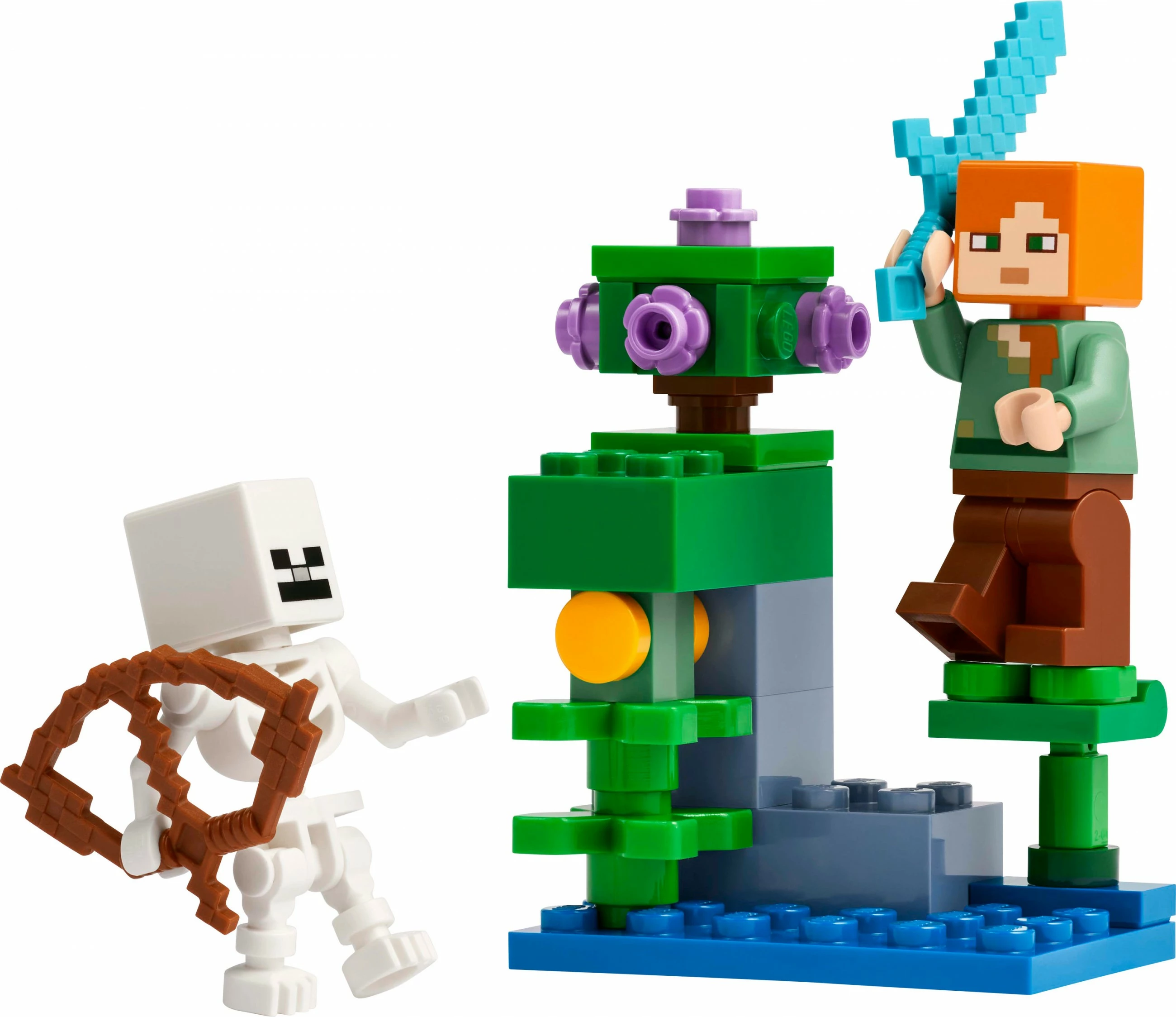 Gradbeni komplet Minecraft 30705, 40 delov, večbarven