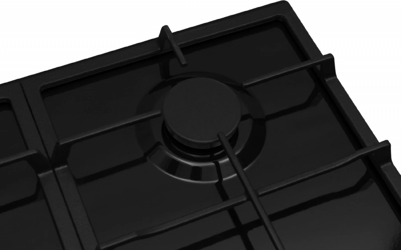 Plinska kuhalna plošča Amica PGA6100APB, 4 kuhališča, črna