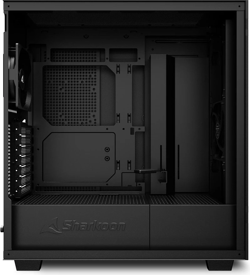 Midi tower ohišje Sharkoon Rebel C50, črno