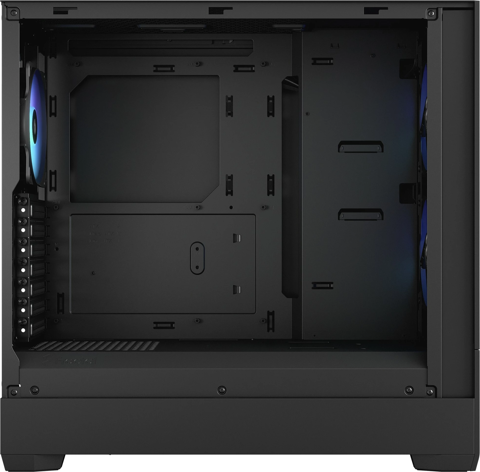 Ohišje Fractal Design Pop Air, Tower, PC, ATX, micro ATX, Mini-ITX, črno