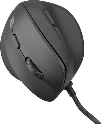 Vertikalna miška Natec Crake 2 Pro, 12800 DPI, 6 gumbov, črna