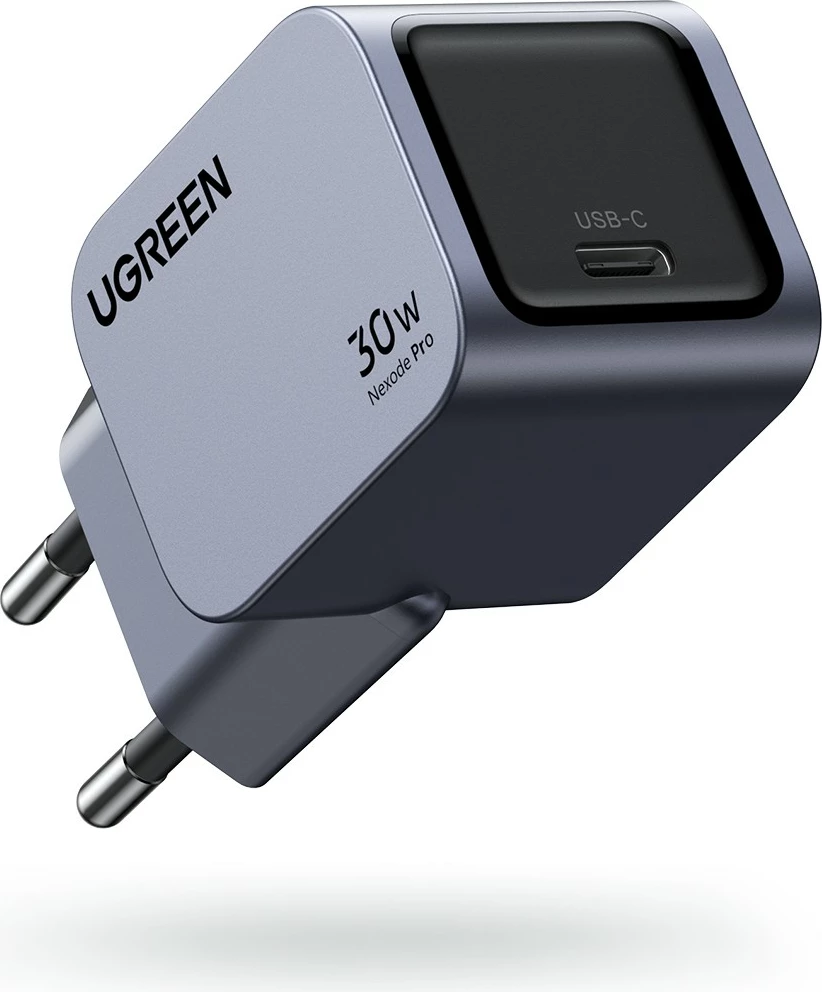 USB Type-C karikator, 30 W, Power Delivery 3.0 / Quick Charge 4, siva — Ugreen 35006