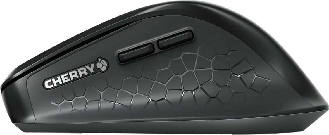 Optični brezžični miš, desna, 4000 DPI, črn/siv Cherry Stream Comfort
