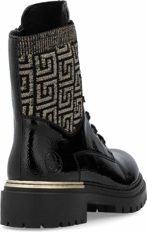 Čizme za ženske Rieker, črne