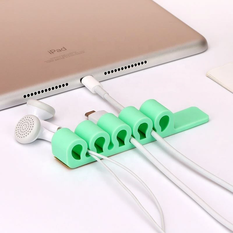 Silikonski organizator za pisarno Hurtel, zelen